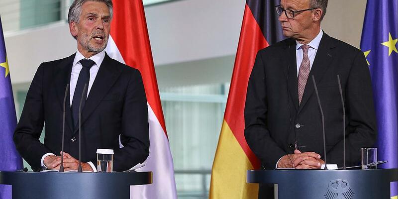 Dick Schoof und Friedrich Merz am 10.06.2025 - Foto: über dts Nachrichtenagentur