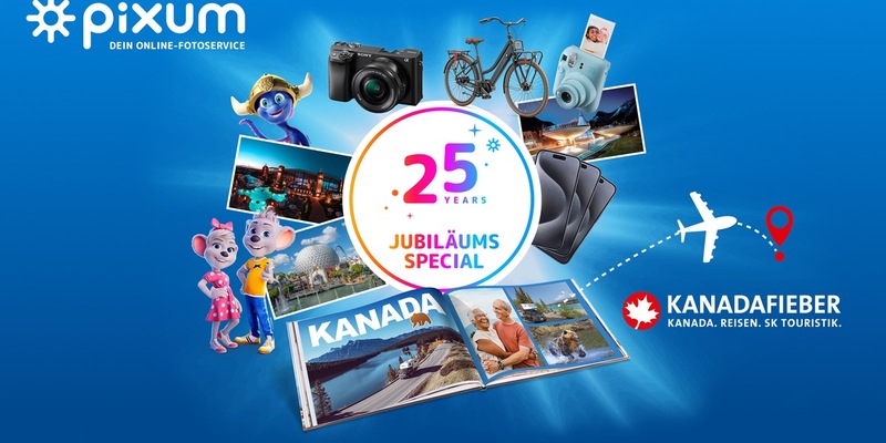 25 Jahre Pixum: Großes Gewinnspiel mit Preisen im Wert von 100.000 Euro startet - Foto: presseportal.de