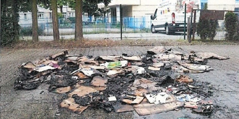 POL-ME: Müllcontainerbrand: Polizei ermittelt - 2506045 - Foto: presseportal.de