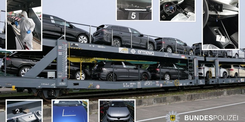 Bundespolizeidirektion München: Zeugenaufruf: 70.000 EUR Schaden an abgestelltem Autozug - Foto: presseportal.de