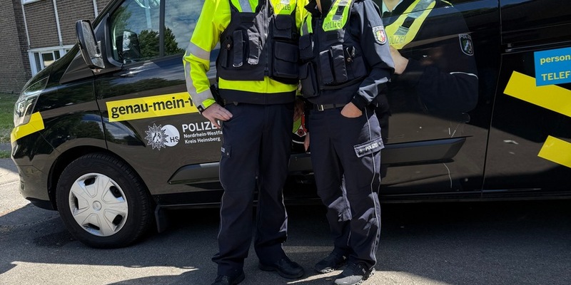 POL-HS: Generationenwechsel bei der Personalwerbung der Polizei Heinsberg - Foto: presseportal.de