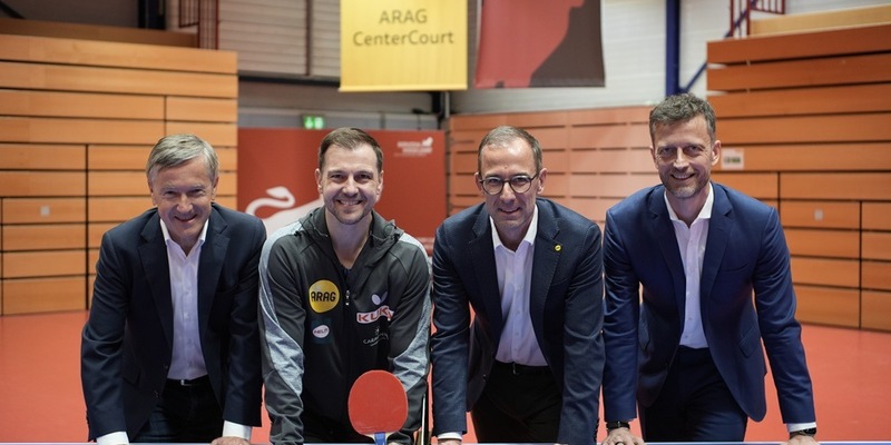 ARAG bleibt Hauptsponsor von Borussia Düsseldorf / Düsseldorfer Versicherungskonzern verlängert auch Partnerschaft mit Timo Boll - Foto: presseportal.de