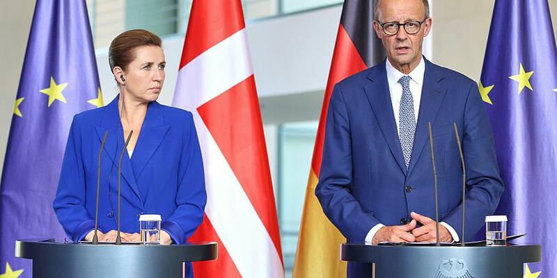 Mette Frederiksen und Friedrich Merz am 11.06.2025 - Foto: über dts Nachrichtenagentur