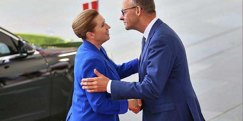 Mette Frederiksen und Friedrich Merz am 11.06.2025 - Foto: über dts Nachrichtenagentur
