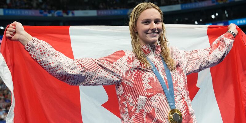 Summer McIntosh ist Olympiasiegerin und Weltrekordhalterin. - Foto: Marcus Brandt/dpa