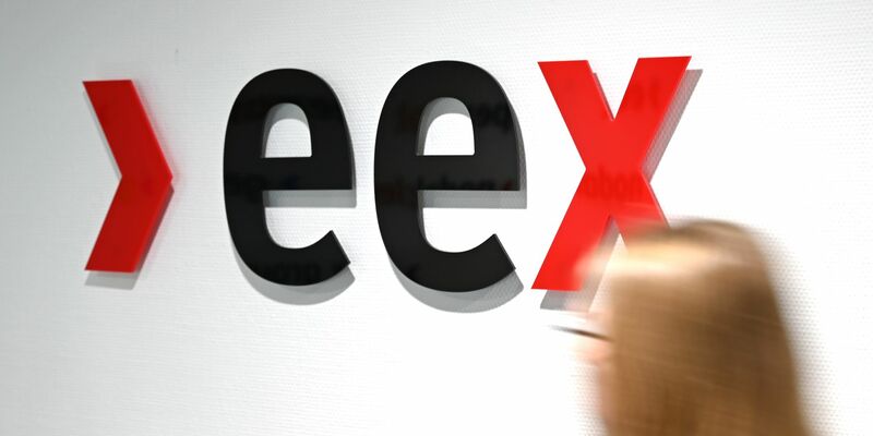 Eine Mitarbeiterin der Energiebörse EEX hat in der Marktsteuerung das aktuelle Handelsgeschehen im Blick.  - Foto: Elisa Schu/dpa