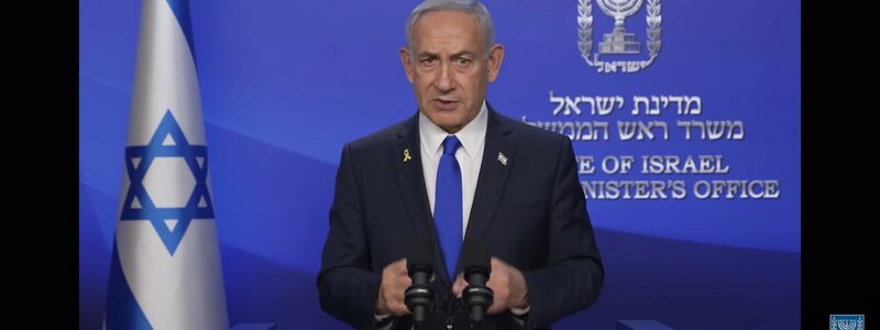 Israels Regierungschef Netanjahu sprach von einem erfolgreichen Eröffnungsschlag.  - Foto: XinHua/dpa