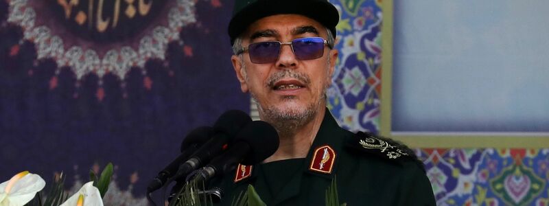 Der Generalstabschef der iranischen Streitkräfte, General Mohammed Bagheri, wurde getötet. (Archivbild) - Foto: Vahid Salemi/AP/dpa