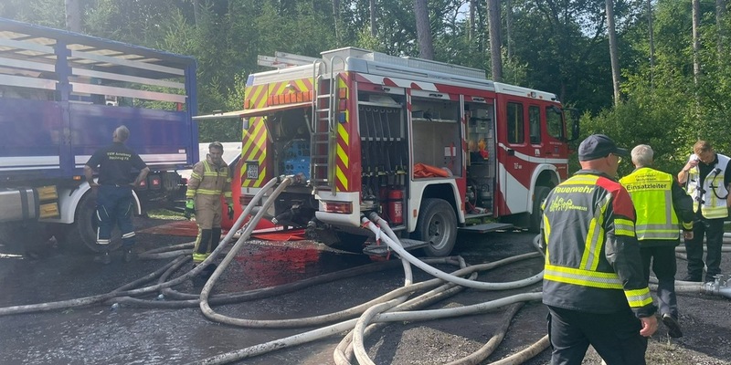 FW Kreis Soest: Dritte Folgemeldung zum Waldbrand am Möhnesee - Foto: presseportal.de