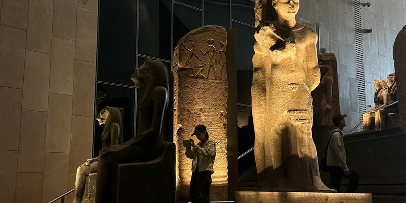 Das Große Ägyptische Museum ist schon im Probebetrieb, doch die große offizielle Eröffnung steht noch aus. (Archivbild) - Foto: Gehad Hamdy/dpa