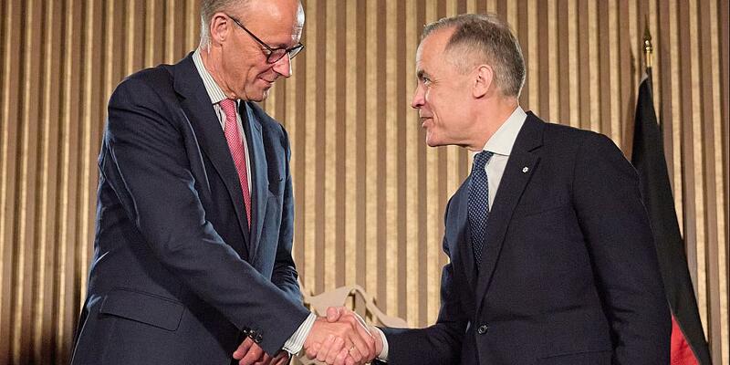 Friedrich Merz und Mark Carney - Foto: über dts Nachrichtenagentur