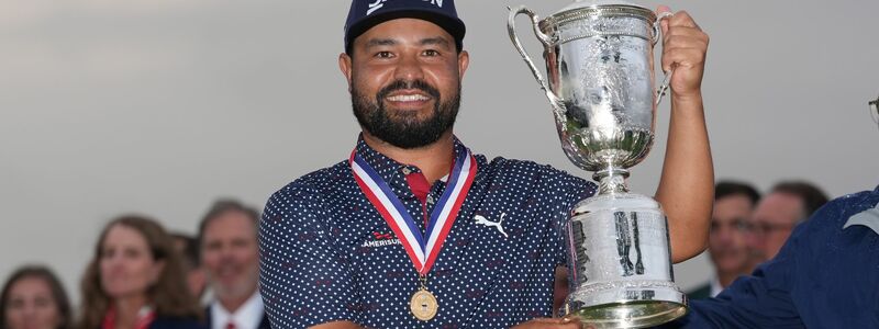 Für Spaun war es der erste Major-Sieg seiner Karriere. - Foto: Seth Wenig/AP/dpa