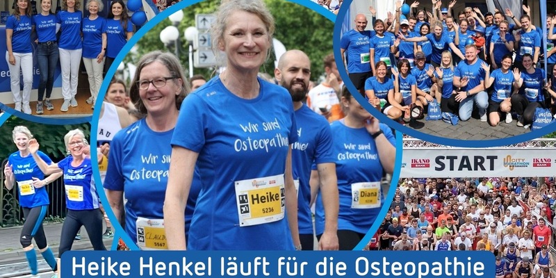 Mit Ausdauer für gesetzliche Anerkennung: Verband setzt starkes Zeichen beim Wiesbadener City Marathon / Heike Henkel läuft für die Osteopathie: VOD geht mit starkem Team ins Rennen - Foto: presseportal.de
