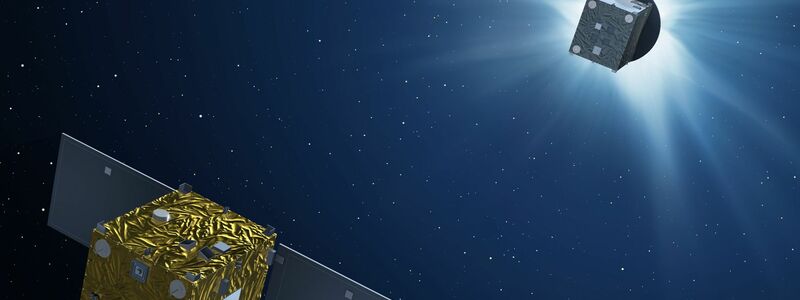 Proba-3 startete im Dezember 2024 und soll zwei Jahre im Einsatz sein. - Foto: P. Carril/ESA/dpa