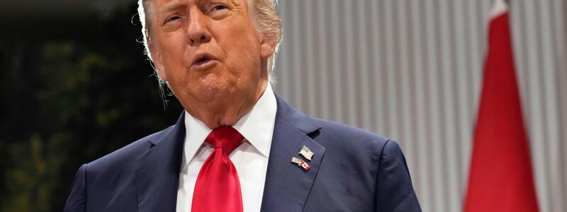 Beim Treffen Trumps mit Carney kommt es zur Provokation der Bündnispartner. - Foto: Mark Schiefelbein/AP/dpa