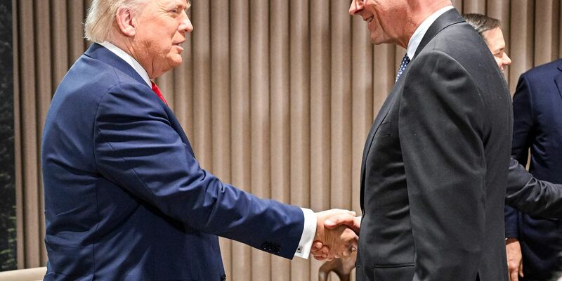 Es war das zweite Treffen der beiden innerhalb von zwei Wochen. - Foto: Guido Bergmann/Presse- und Informationsamt der