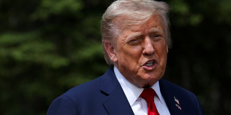 US-Präsident Trump erwartet eine Fortsetzung der Atomgespräche mit dem Iran. - Foto: Suzanne Plunkett/PA Wire/dpa