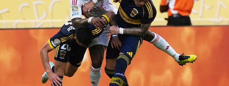 Bocas 12. Mann - das Stadion in Miami war in argentinischer Hand. - Foto: Rebecca Blackwell/AP/dpa