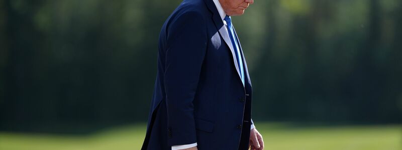 US-Präsident Trump rief die Menschen in Teheran zur Flucht auf.  - Foto: Darryl Dyck/The Canadian Press/AP/dpa