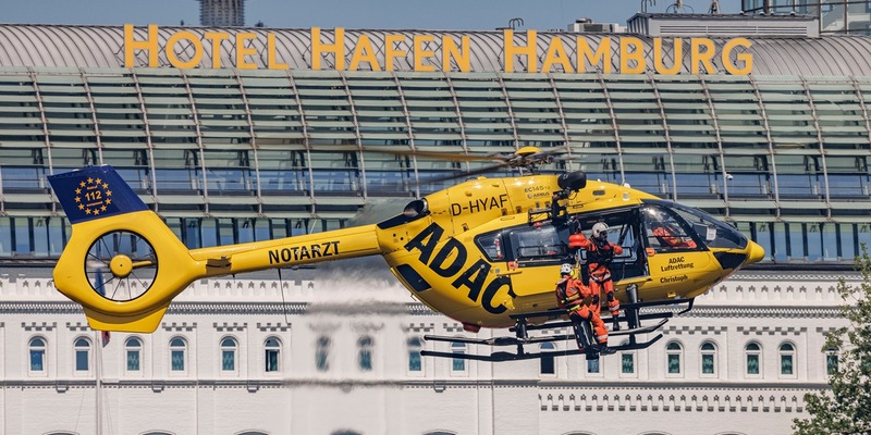 Christoph Hansa fliegt weiter in Gelb - Foto: presseportal.de