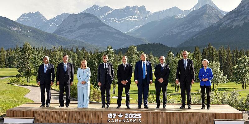 G7-Familienfoto am 16.06.2025 - Foto: Government of Canada,  Text: über dts Nachrichtenagentur