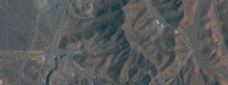 Die Atomanlage in Fordo ist das Kernstück des iranischen Atomprogramms. (Archivbild) - Foto: ---/Satellite image ©2019 Maxar Technologies/AP/dpa