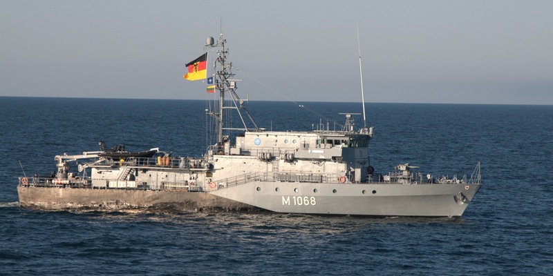 Minenjagdboot Datteln kehrt von NATO-Einsatz zurück - Foto: presseportal.de