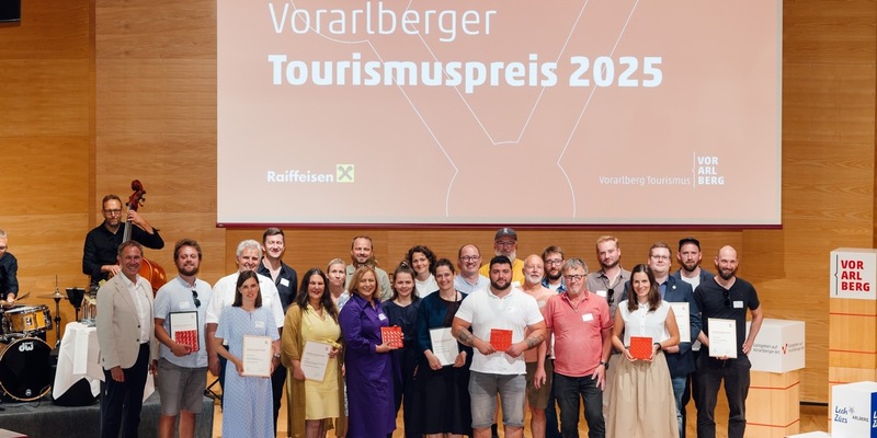 Vorarlberger Tourismuspreis 2025: Prämierte machen Gastgeben auf Vorarlberger Art spürbar - Foto: presseportal.de