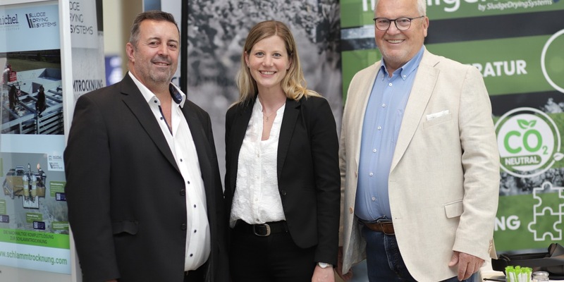 Technik trifft Herzblut: SLUDGE-DRYING-SYSTEMS michel gmbh setzt mit innovativen Lösungen Maßstäbe auf den 14. DWA-KlärschlammTagen in Würzburg - Foto: presseportal.de