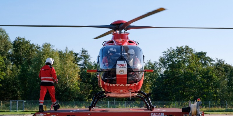 10 Jahre DRF Luftrettung in Angermünde: Christoph 64 und Feuerwehr Angermünde laden zum Tag der offenen Tür - Foto: presseportal.de