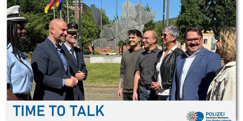 POL-MI: Time to Talk - Die Polizei lädt zum Sicherheitsgespräch - Foto: presseportal.de