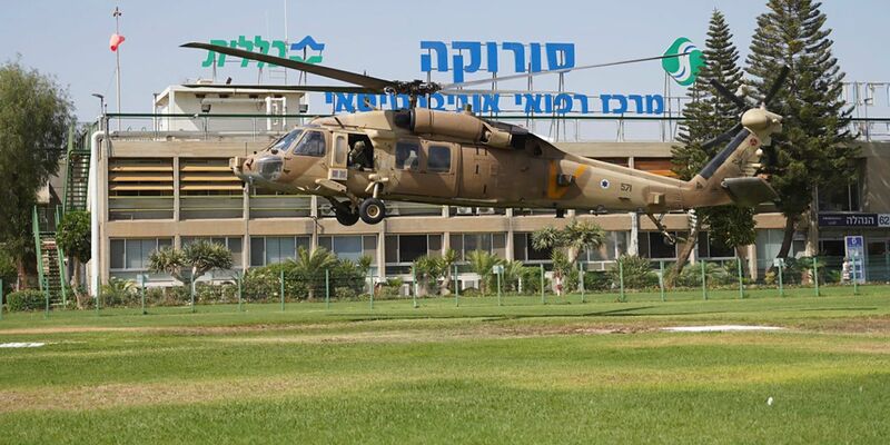Das Soroka-Krankenhaus in Beerscheva. - Foto: -/Israeli Defense Forces/AP/dpa