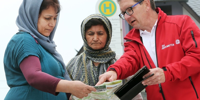Menschen auf der Flucht: Johanniter stehen fest an der Seite der Menschen / Unterstützung in Deutschland und weltweit - Foto: presseportal.de