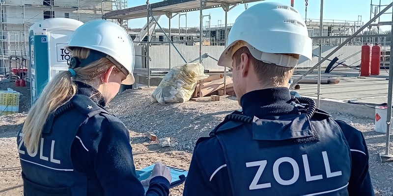 HZA-BI: Bundesweite Schwerpunktprüfung im Baugewerbe/Bielefelder Zoll beendet illegalen Aufenthalt in 20 Fällen und deckt zudem zahlreiche weitere Verstöße auf - Foto: presseportal.de