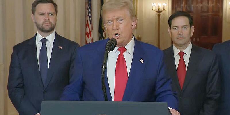 Donald Trump am 21.06.2025 US-Ostküstenzeit - Foto: über dts Nachrichtenagentur