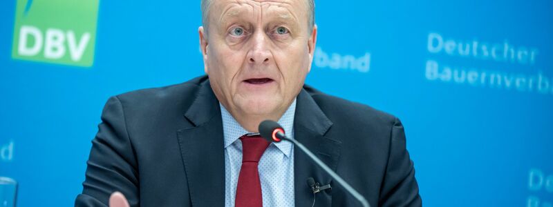 Bauernpräsident Rukwied: «Lebensmittel sind mehr wert.» (Archivbild) - Foto: Michael Kappeler/dpa