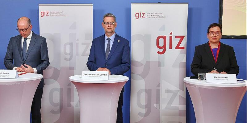 Pressekonferenz: Deutsche Gesellschaft für Internationale Zusammenarbeit am 23.06.2025 - Foto: über dts Nachrichtenagentur