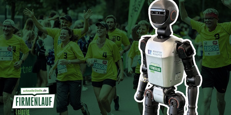 Erstmals in Europa: Humanoider Roboter namens Booster läuft beim schnelleStelle.de Firmenlauf in Leipzig mit - Foto: presseportal.de