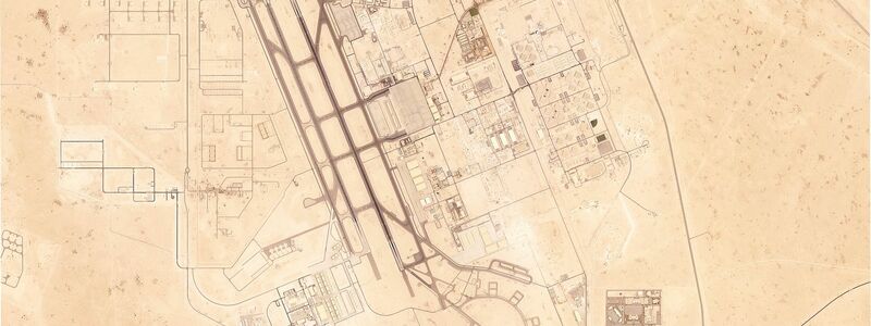 Ziel des iranischen Angriffs war der US-Stützpunkt Al-Udeid in Katar. - Foto: Planet Labs PBC/Planet Labs PBC/AP/dpa