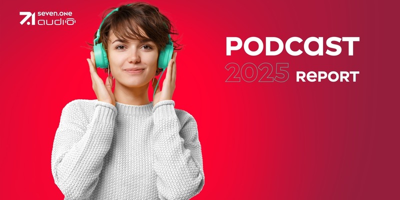 Junge Hörerinnen prägen den Podcast-Markt! Der Podcast 2025 Report von Seven.One Audio zeigt signifikanten Wandel in der Zielgruppe - Foto: presseportal.de