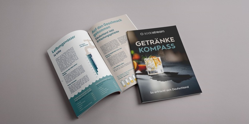 Mit Sprudel oder ohne, Fruchtschorle oder doch lieber Softdrink? SodaStream zeigt mit seinem Getränkekompass, womit Deutschland sich wo und wie erfrischt - Foto: presseportal.de