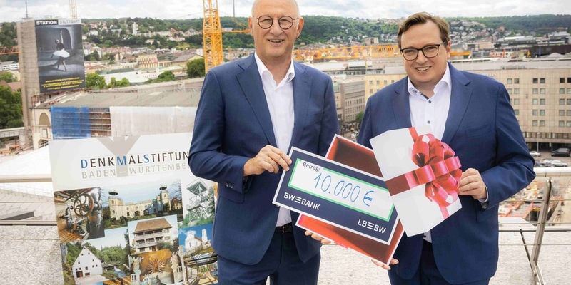 LBBW spendet 10.000 Euro an Denkmalstiftung Baden-Württemberg - Foto: presseportal.de