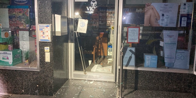 POL-NE: Einbruch in Apotheke - Tatverdächtiger im Rahmen der Fahndung gestellt - Zeugen gesucht - Foto: presseportal.de