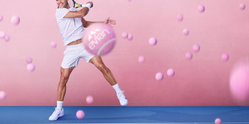 Carlos Alcaraz wird neuer evian Markenbotschafter - Foto: presseportal.de