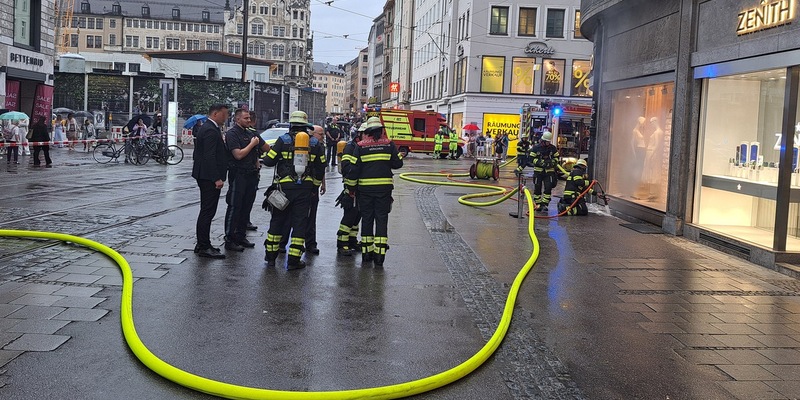 FW-M: Starke Rauchentwicklung in der Innenstadt (Altstadt) - Foto: presseportal.de