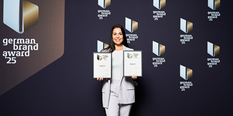 ONESTY gewinnt zwei German Brand Awards 2025 - Foto: presseportal.de