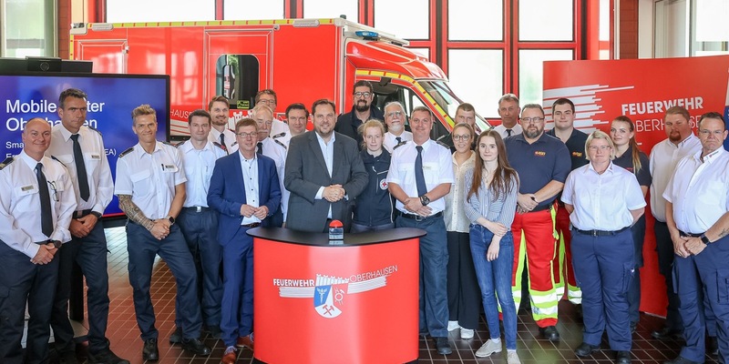 FW-OB: Mobile Retter ab sofort in Oberhausen im Einsatz - Foto: presseportal.de