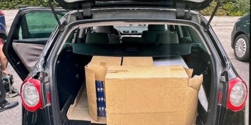 HZA-B: 68.140 Stück unversteuerte Zigaretten durch Zoll sichergestellt/ Steuerschaden von rund 14.500 Euro verhindert - Foto: presseportal.de