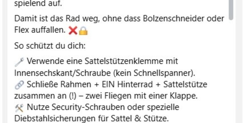 POL-GÖ: (212/2025) Fahrraddiebstähle in Göttingen: Kontrollen, Prävention bei Social Media und Infotische - Eine Zwischenbilanz - Foto: presseportal.de