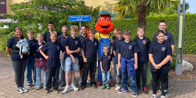 Feuerwehr Kalkar: Jugendfeuerwehr Kalkar besucht das Wunderland Kalkar - Foto: presseportal.de